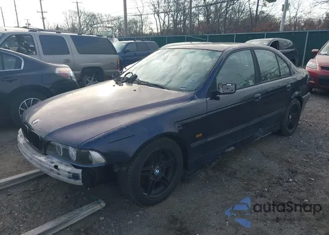 2000 BMW 540I z USA, uszkodzony, nr VIN WBADN5345YGC94027